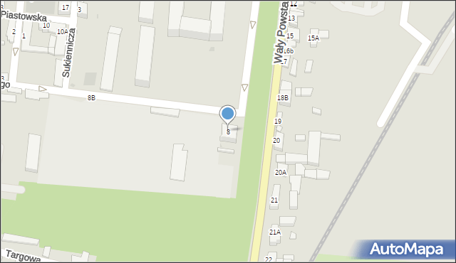 Rawicz, Marcinkowskiego Karola, 8, mapa Rawicz