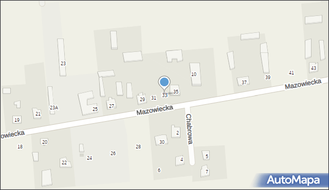 Rogozino, Mazowiecka, 33, mapa Rogozino