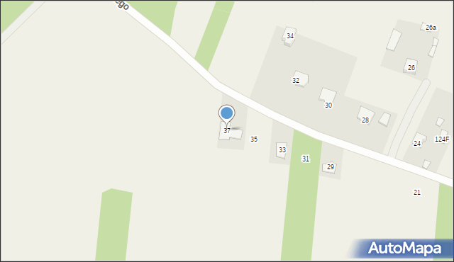 Romanów, Majewskiego Józefa, 37, mapa Romanów