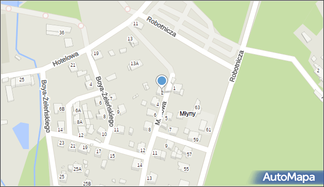 Rybnik, Makowa, 2, mapa Rybnika