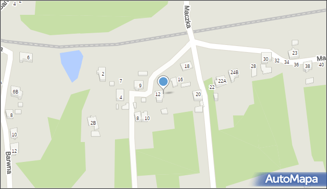 Rydułtowy, Maczka Stanisława, gen., 14, mapa Rydułtowy