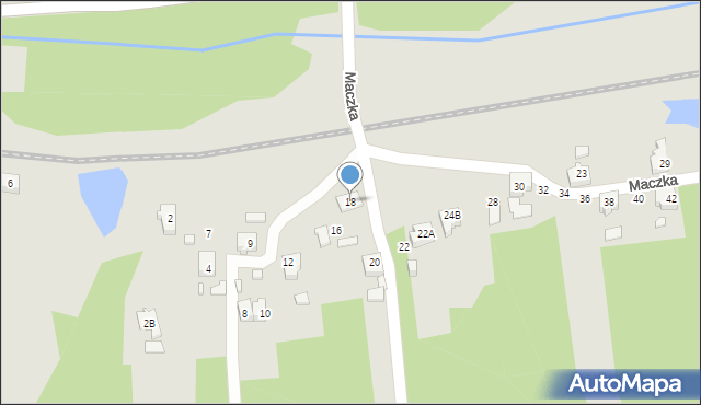 Rydułtowy, Maczka Stanisława, gen., 18, mapa Rydułtowy