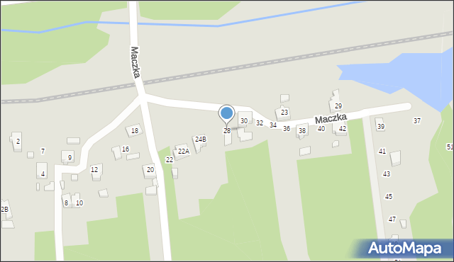 Rydułtowy, Maczka Stanisława, gen., 28, mapa Rydułtowy