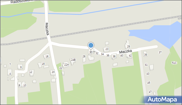 Rydułtowy, Maczka Stanisława, gen., 30, mapa Rydułtowy