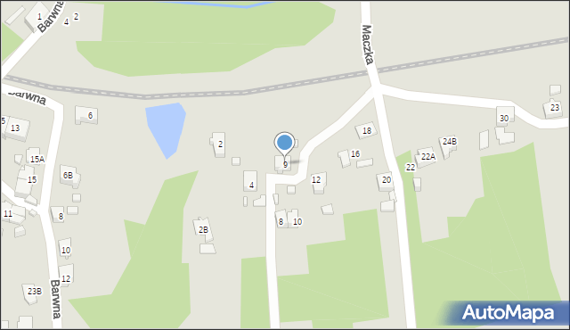 Rydułtowy, Maczka Stanisława, gen., 9, mapa Rydułtowy