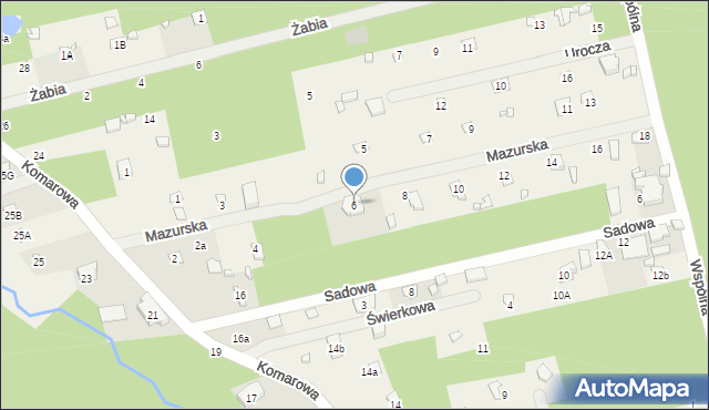 Rydzynki, Mazurska, 6, mapa Rydzynki