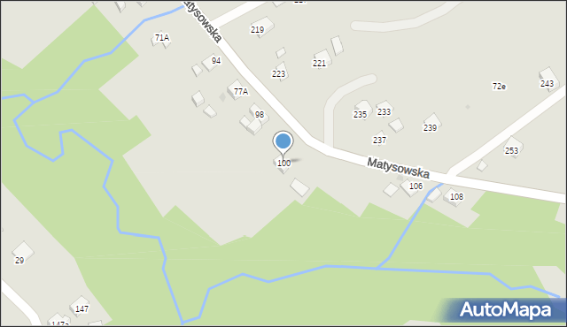 Rzeszów, Matysowska, 100, mapa Rzeszów