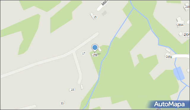 Rzeszów, Matysowska, 258, mapa Rzeszów