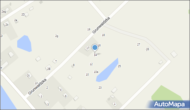 Sajzy, Mazurska, 14, mapa Sajzy