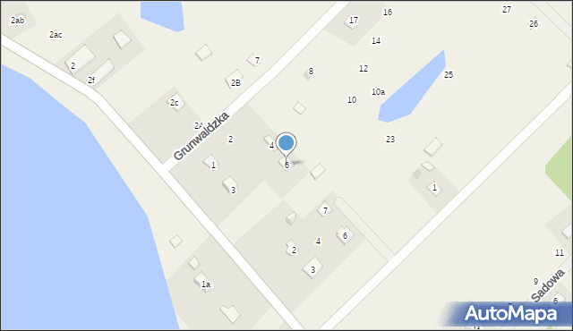 Sajzy, Mazurska, 6, mapa Sajzy