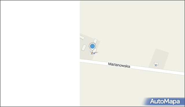 Sędziszów, Marianowska, 30A, mapa Sędziszów