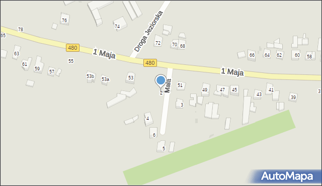 Sieradz, Mała, 2, mapa Sieradz