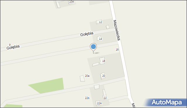 Sierzchów, Mazowiecka, 16a, mapa Sierzchów