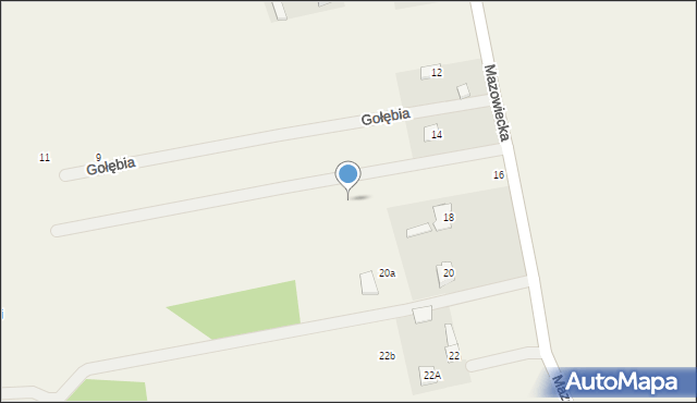 Sierzchów, Mazowiecka, 16b, mapa Sierzchów