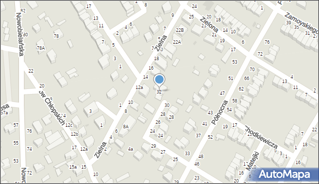 Skierniewice, Matejki Jana, 32, mapa Skierniewic