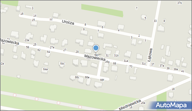 Skierniewice, Mazowiecka, 29b, mapa Skierniewic