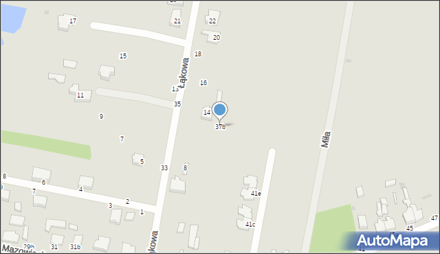 Skierniewice, Mazowiecka, 37b, mapa Skierniewic