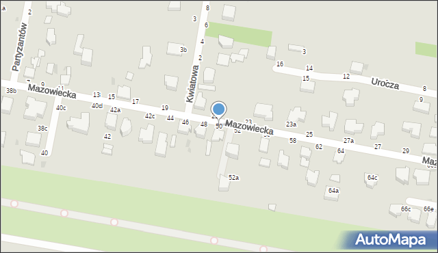 Skierniewice, Mazowiecka, 50, mapa Skierniewic