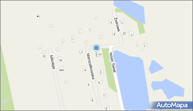 Słopsk, Marszałkowska, 1, mapa Słopsk