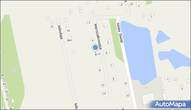 Słopsk, Marszałkowska, 6, mapa Słopsk