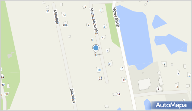 Słopsk, Marszałkowska, 8, mapa Słopsk