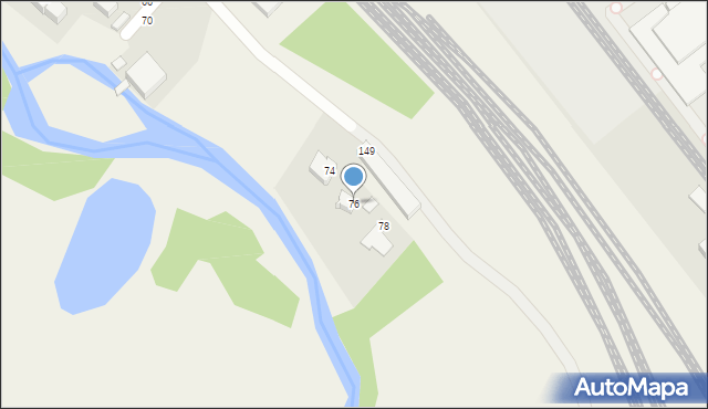 Słowik, Markowizna, 76, mapa Słowik