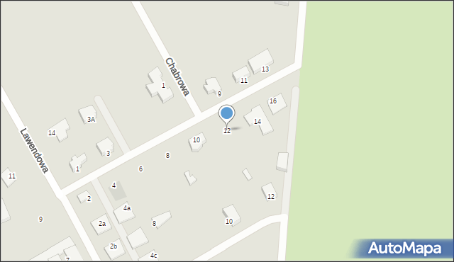 Słupsk, Makowa, 12, mapa Słupska