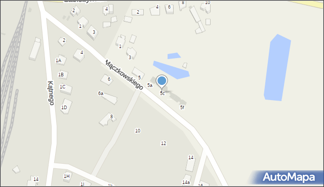 Smolniki, Mączkowskiego Władysława, ks., 5c, mapa Smolniki