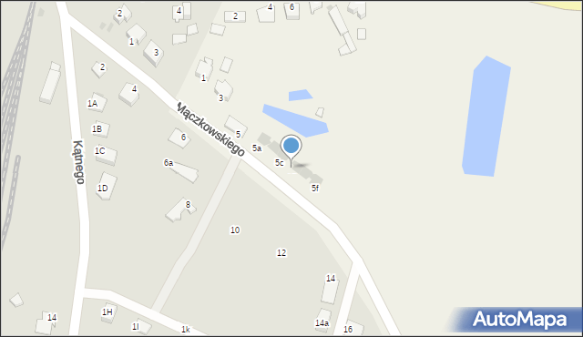 Smolniki, Mączkowskiego Władysława, ks., 5d, mapa Smolniki