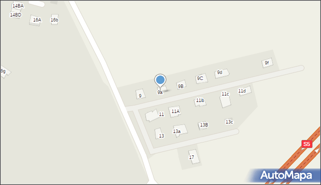 Smolniki, Mączkowskiego Władysława, ks., 9a, mapa Smolniki