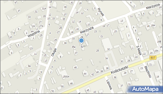 Sobolew, Marzysza, 31, mapa Sobolew