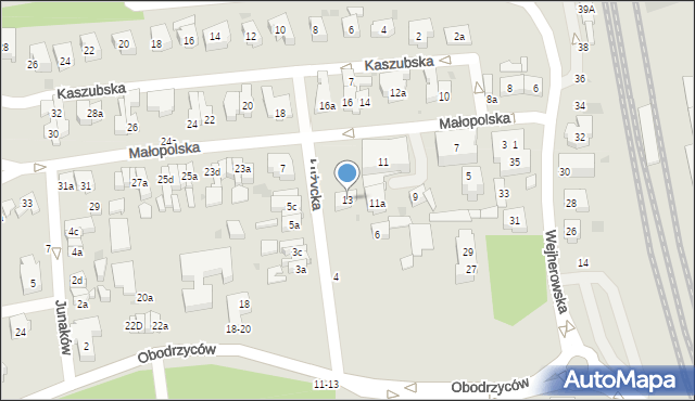 Sopot, Małopolska, 13, mapa Sopotu