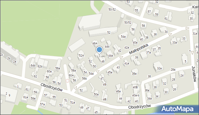 Sopot, Małopolska, 48, mapa Sopotu