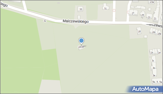 Sopot, Malczewskiego Jacka, 18-20, mapa Sopotu