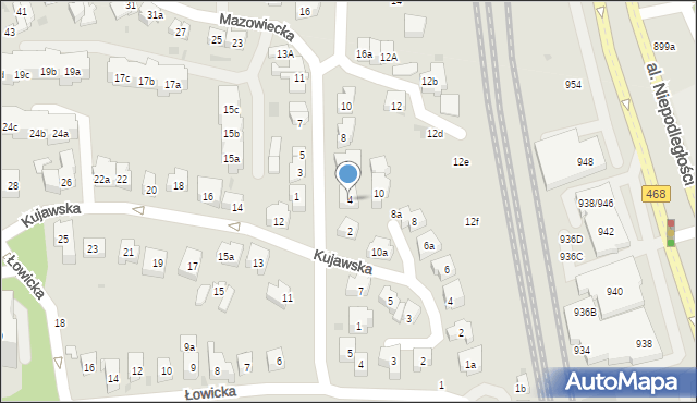 Sopot, Mazowiecka, 4, mapa Sopotu