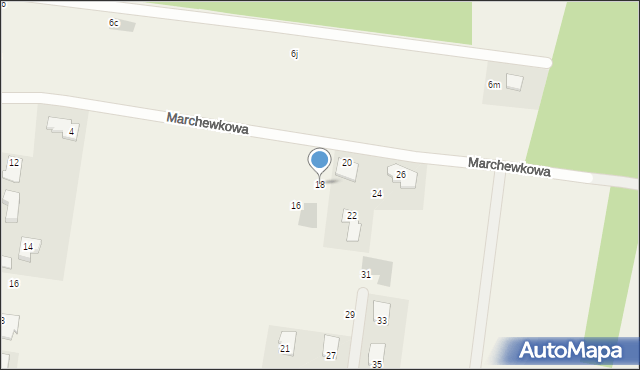 Sowlany, Marchewkowa, 18, mapa Sowlany
