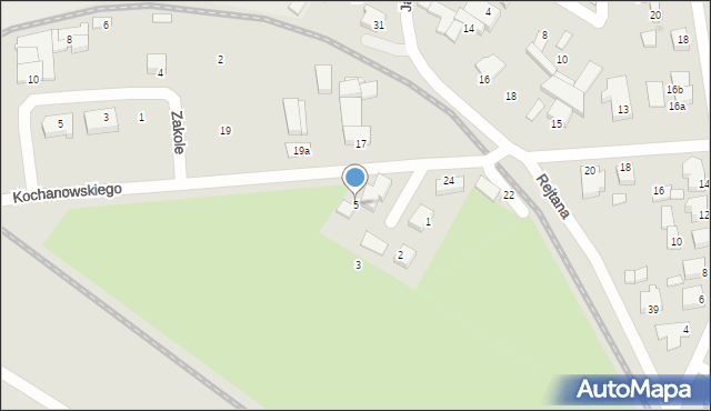 Środa Wielkopolska, Mackiewicza Józefa, 5, mapa Środa Wielkopolska