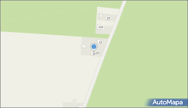 Starawieś, Maciejów, 21, mapa Starawieś