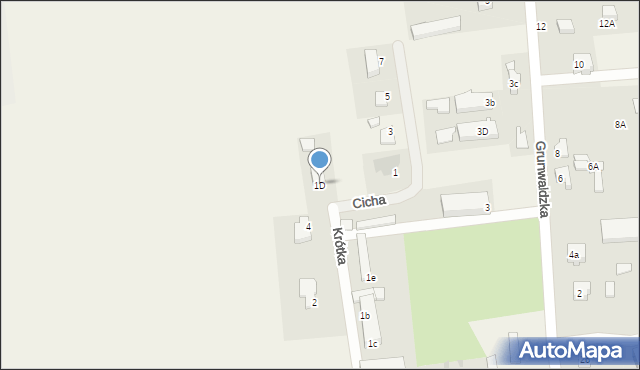 Stare Pole, Marynarki Wojennej, 1D, mapa Stare Pole