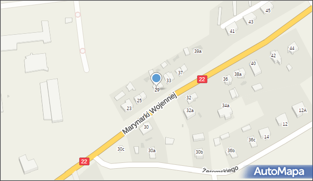 Stare Pole, Marynarki Wojennej, 29, mapa Stare Pole
