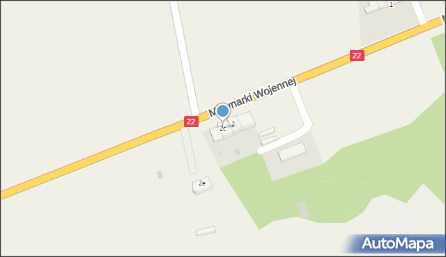 Stare Pole, Marynarki Wojennej, 2c, mapa Stare Pole