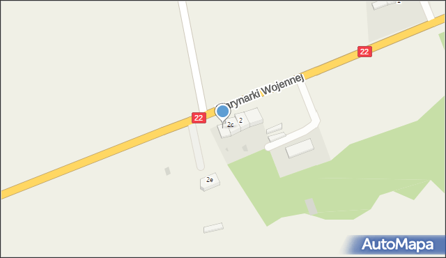 Stare Pole, Marynarki Wojennej, 2d, mapa Stare Pole