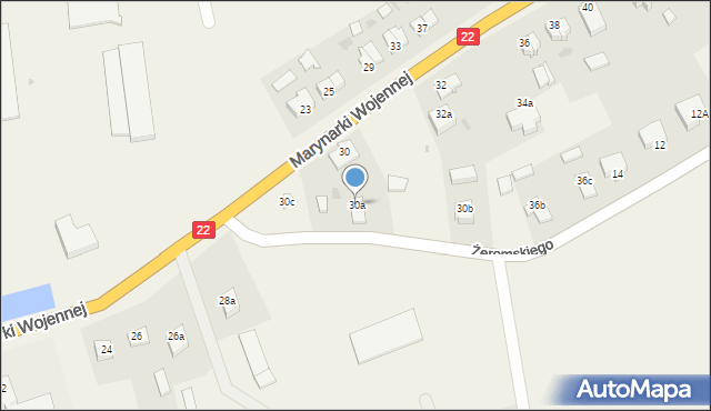 Stare Pole, Marynarki Wojennej, 30a, mapa Stare Pole