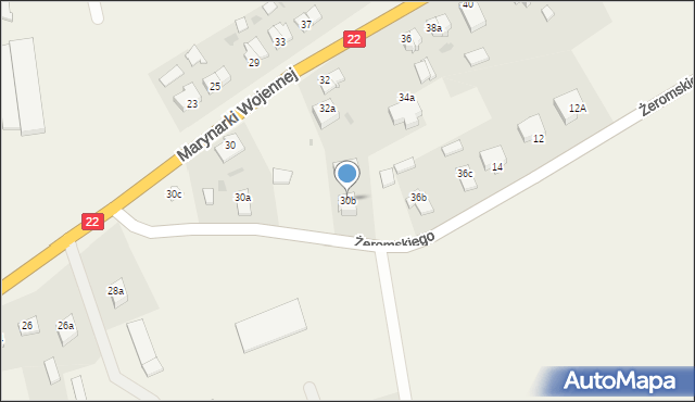 Stare Pole, Marynarki Wojennej, 30b, mapa Stare Pole