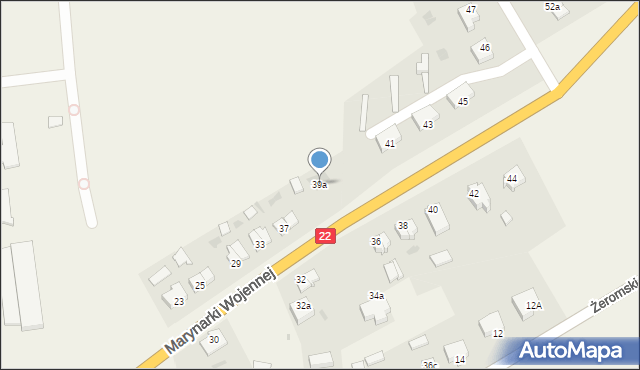 Stare Pole, Marynarki Wojennej, 39a, mapa Stare Pole