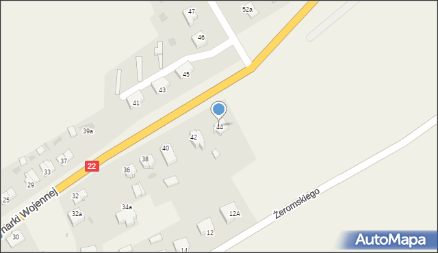 Stare Pole, Marynarki Wojennej, 44, mapa Stare Pole