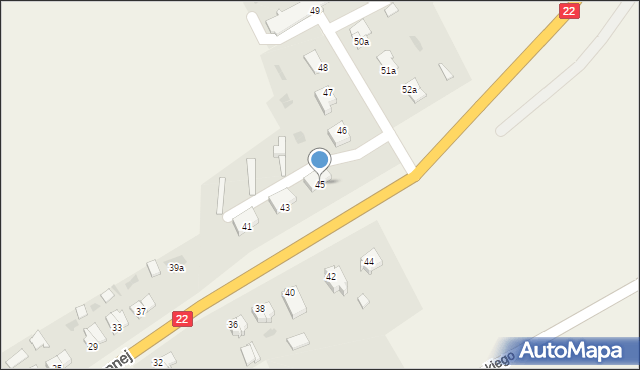 Stare Pole, Marynarki Wojennej, 45, mapa Stare Pole