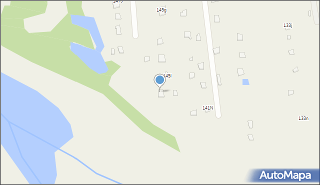 Stare Załubice, Mazowiecka, 145s, mapa Stare Załubice