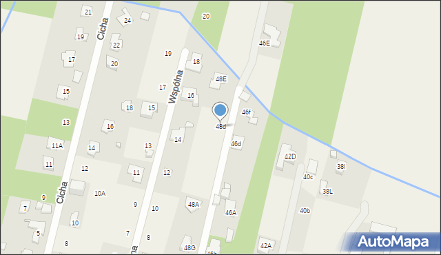 Stefanowo, Malinowa, 48d, mapa Stefanowo