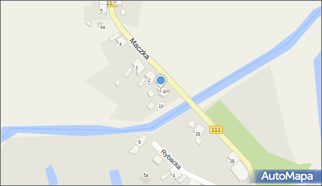 Stepniczka, Maczka Stanisława, gen., 1a, mapa Stepniczka